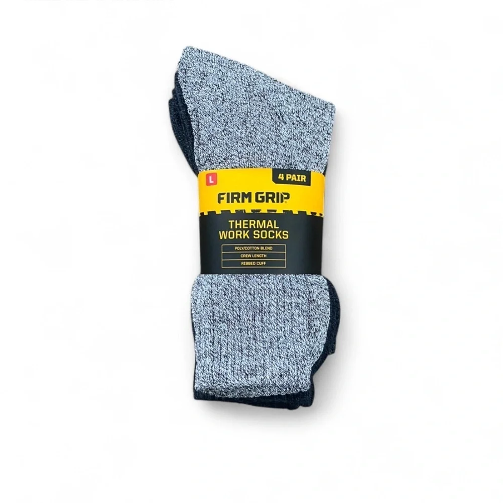Mens Thermal Work Socks 4 pack